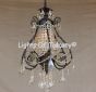15850-3 Antique Tuscan Style Crystal Chandelier