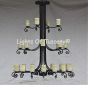 1353-28 Large Spanish Style Chandelier