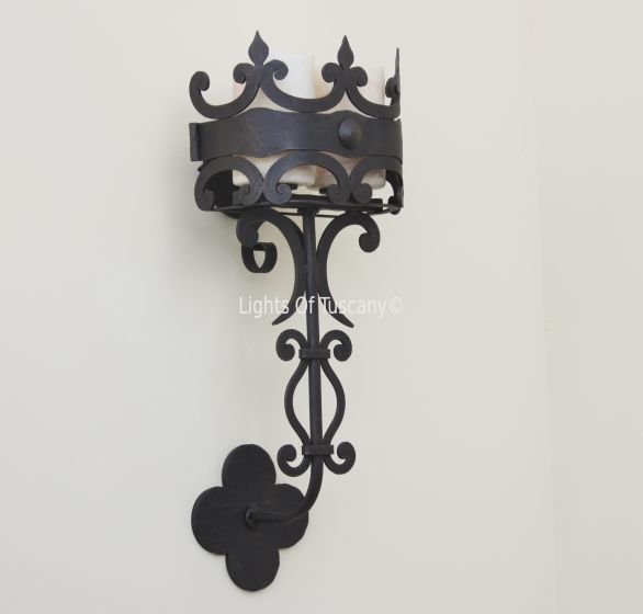 Spanish Style Wall Lamp/ sconce 5248-2 Spanish Revival Style Iron Wall Light