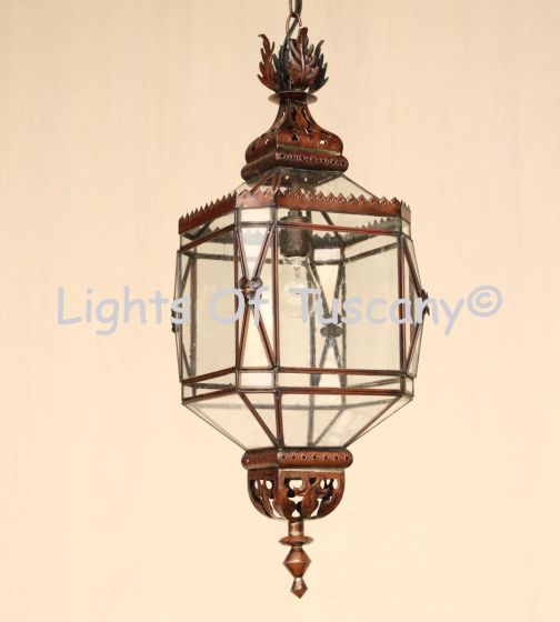 3056-1 Moorish Indoor Iron Hanging Pendant