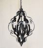 Traditional Iron Hanging Pendant, Traditional Style Hanging Pendant Light, Scrollwork Iron Hanging Pendant Light, Entryway Pendant Light, Heavy Duty Iron Hanging Light, Hanging Light, Spanish Style Hanging Pendant,  Pendant Light, Kitchen Island Hanging P