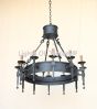 1937-12 Iron Chandelier