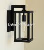 Modern Box Exterior Style Light, Exterior Light, Clean Line Iron Light, Rectangular Light FIxture, Heavy duty iron light, customizable lighting, commercial grade lighting