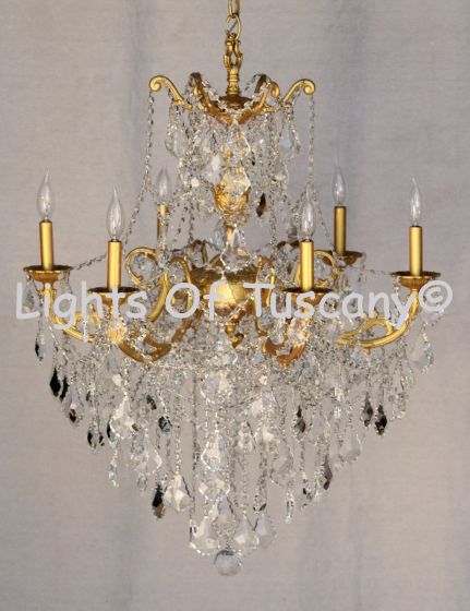 9731-6 European Style Crystal Chandelier