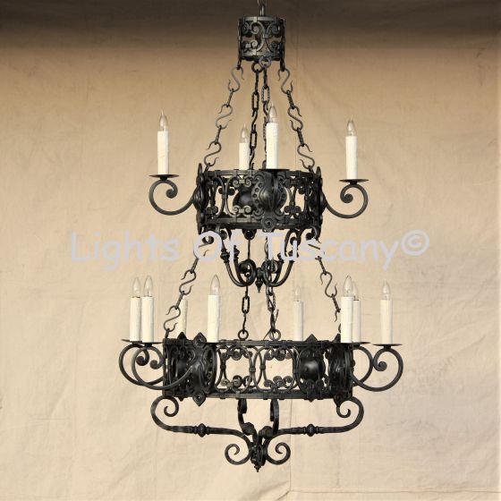 Spanish style Castle Chandelier