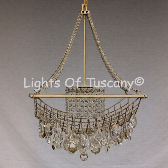 11030-4 Contemporary Style Crystal