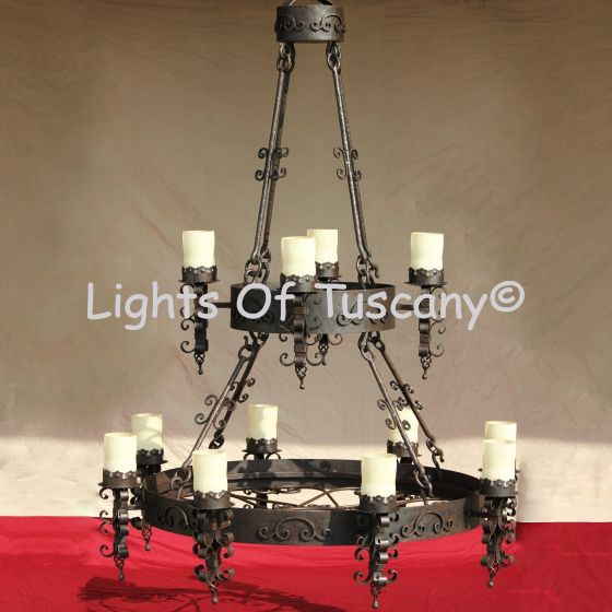 Spanish Revival Chandelier