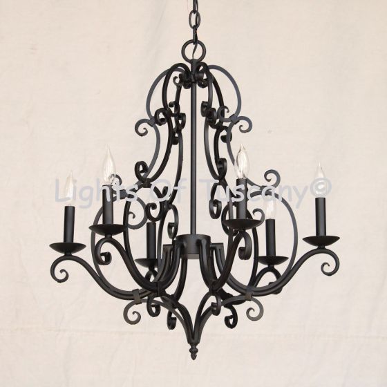 Spanish Style Chandelier, Wrought Iron Chandelier, Mediterranean Style Chandelier, Iron Chandelier, Tuscan Chandelier, Rustic Chandelier, Dining Room Chandelier, Spanish Revival Chandelier, Candelabra Chandelier, Traditional Chandelier