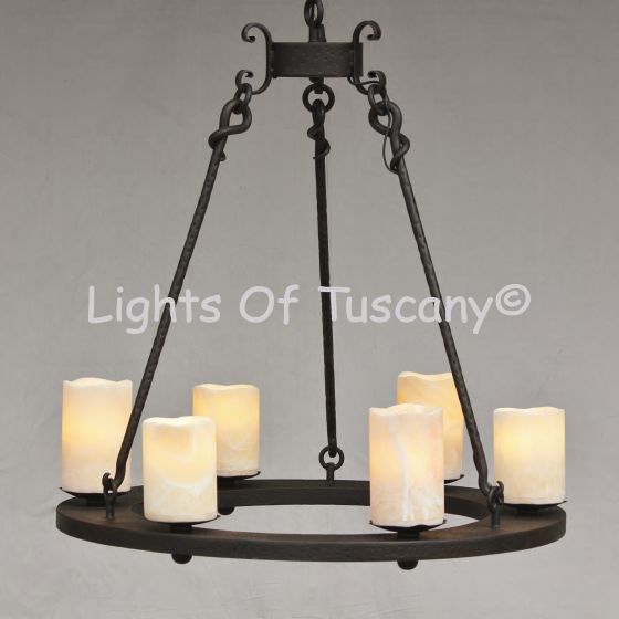 Spanish Revival Chandelier