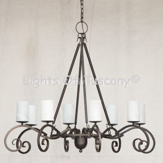 1413-8GLS Chandelier