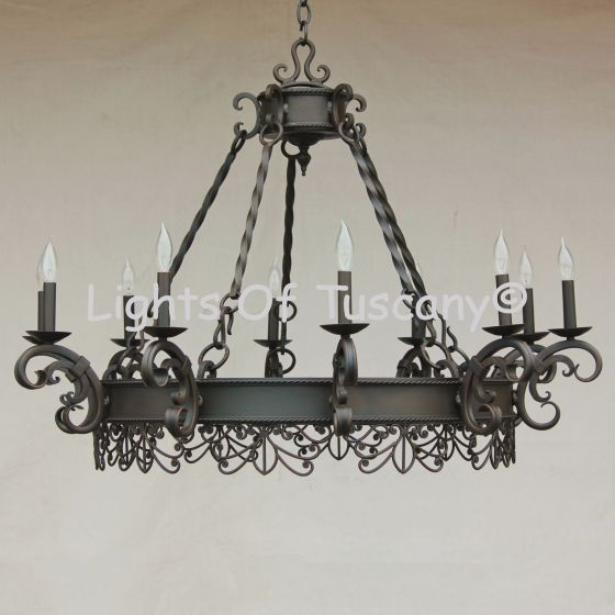 Spanish Style Chandelier, Spanish revival Chandelier 