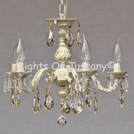 Solid brass candelabra crystal chandelier 