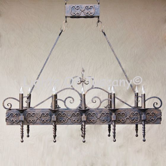 Spanish Revival Chandelier