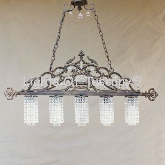 Tuscan Crystal Chandelier