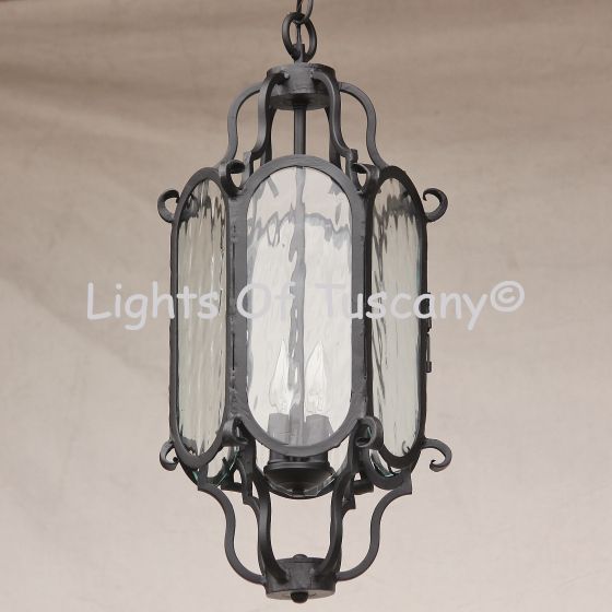 2038-5 Tuscan Style Hanging Lantern Light