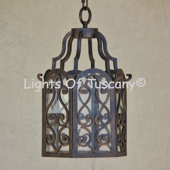 Tuscan style pendant/ lantern