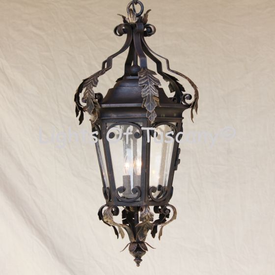 Tuscan pendant-Hand Forged-Wrought Iron