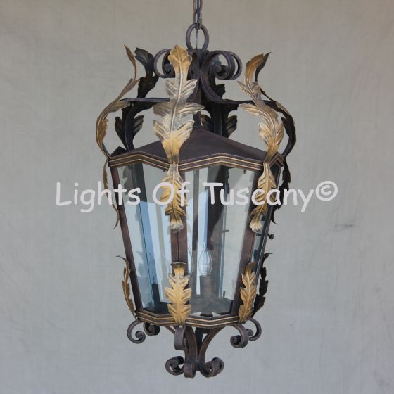 Tuscan Pendant-Wrought Iron