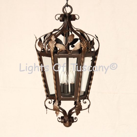 2512-6 Classical Italian Antique Style Wrought Iron Chandelier