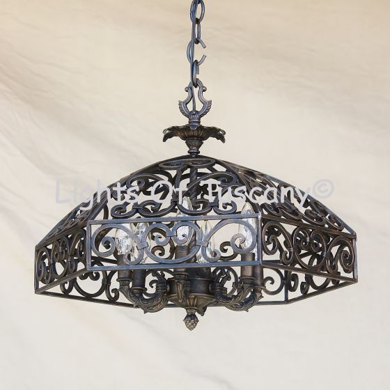 Spanish Revival Chandelier 
