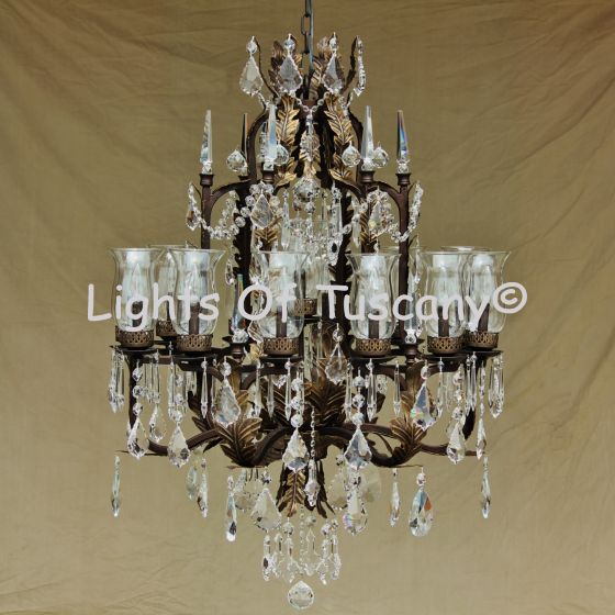 3100-13  Tuscan chandelier