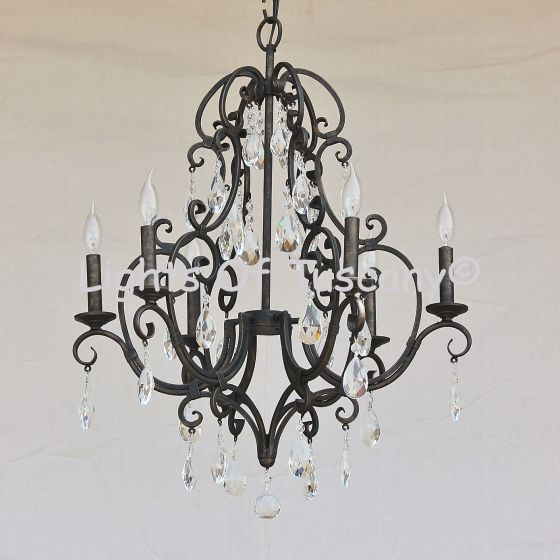 Tuscan Crystal Chandelier