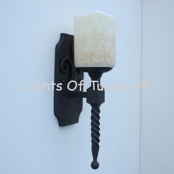 Tuscan wall sconce
