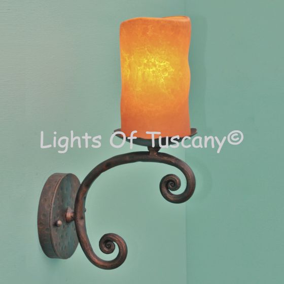 5130-1/ Spanish Revival wall sconce