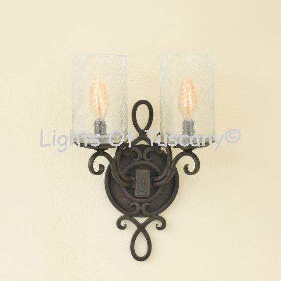 Tuscan wall sconce