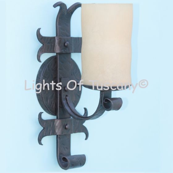 Spanish Revival wall sconce