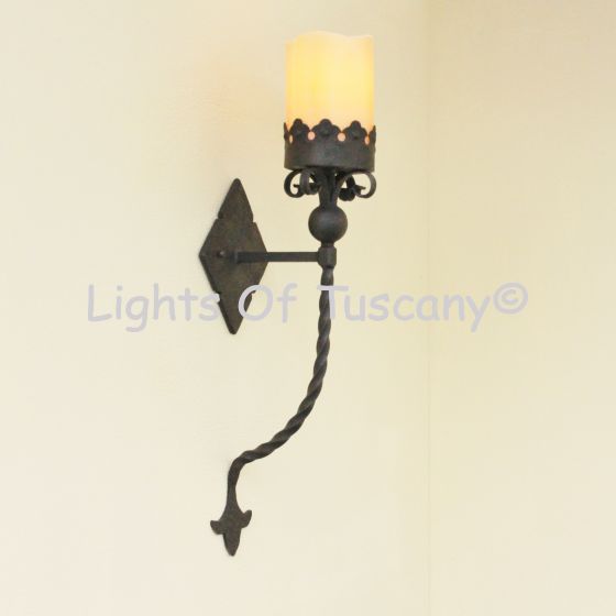 Spanish Style custom Iron Wall sconce lighting