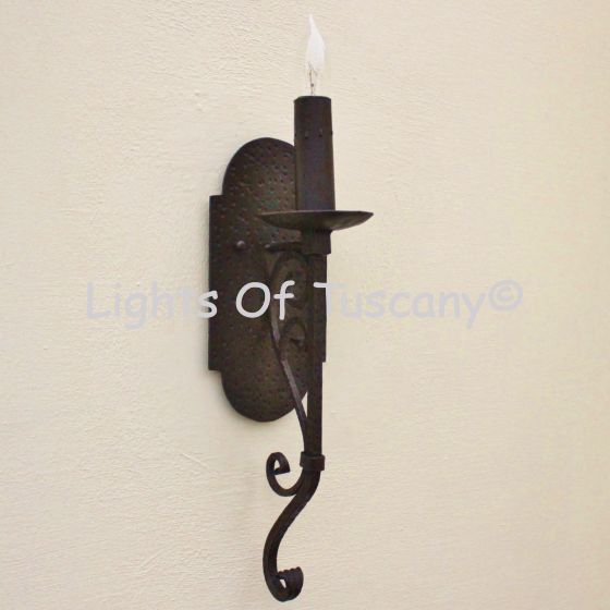 Tuscan wall sconce/Tuscan country french