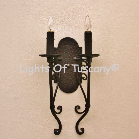 Tuscan wall sconce/Tuscan country french