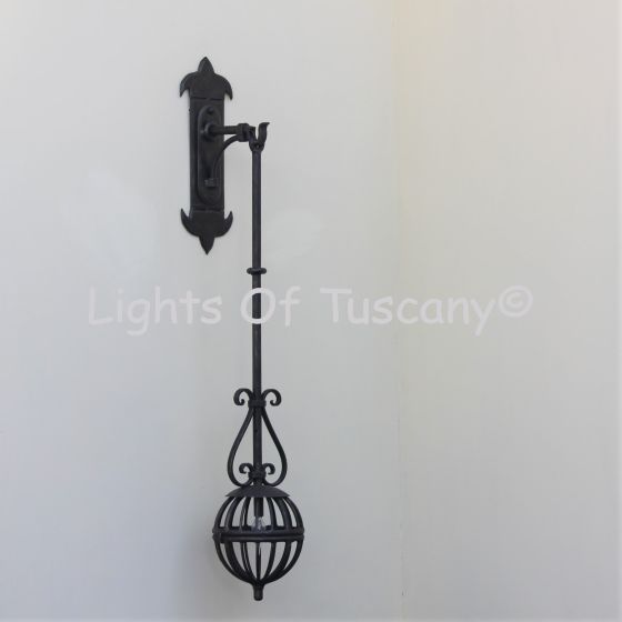Hanging Wall Lantern, Hanging Wall Light, Wall Sconce, Moroccan Style Wall Light, Moroccan Wall Light, Moroccan Lantern, Moroccan Light, Spanish Revival Wall Light,