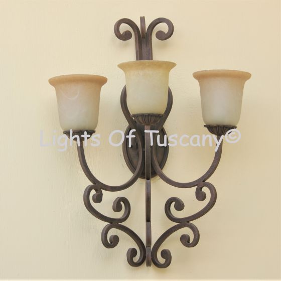 5375-3  Tuscan Styled Wall Light