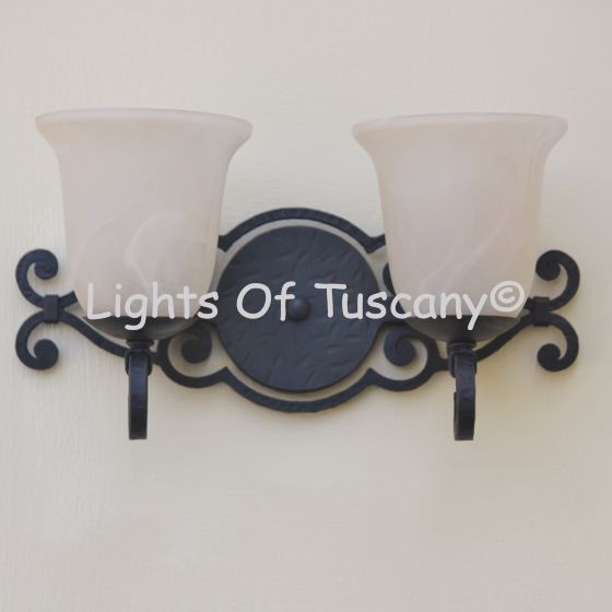 5613-2 Tuscan Style Bathroom Vanity Light