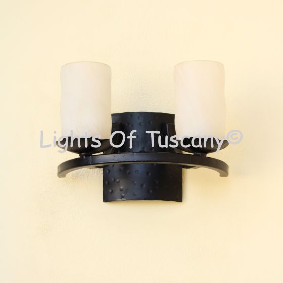 5644-2 Transitional Style Wrought Iron Bathroom Vanity Light