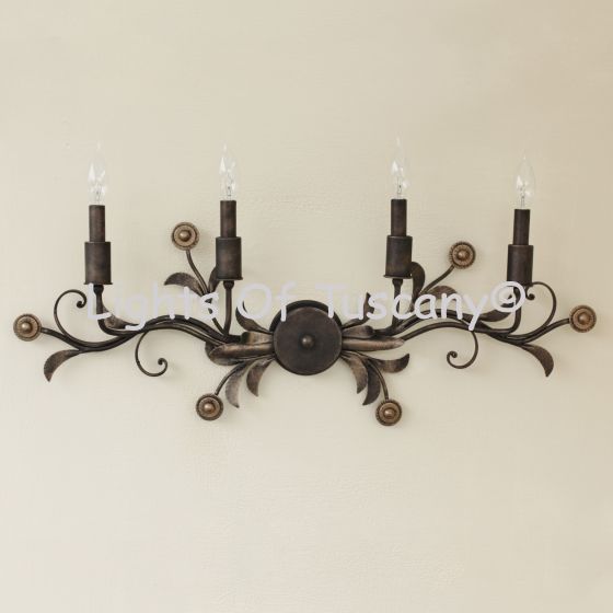 Tuscan Bathroom Vanity Lights