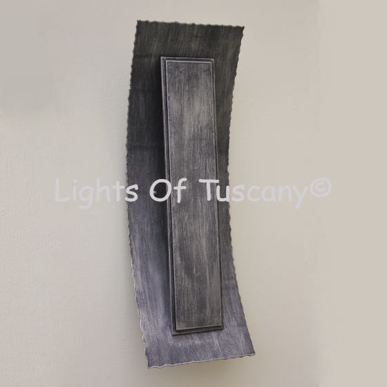 Contemporary Wrought Iron Wall Sconce