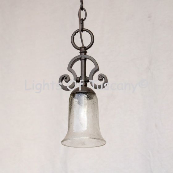 6144-1 Wrought Iron Kitchen Island Hanging Pendant Light