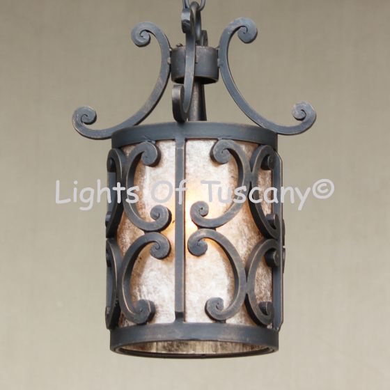 Mini-Pendant-Hand Forged-Wrought Iron