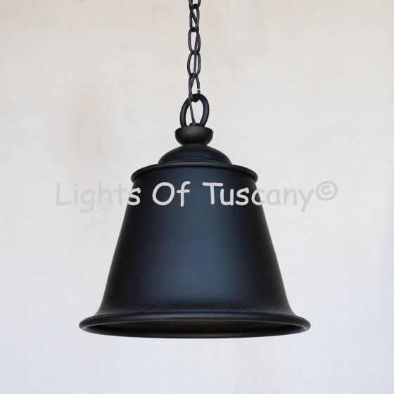 Bell Pendant Light, Hanging Bell Light, Iron Bell Light, Exterior Hanging Light, Interior Hanging light, Kitchen Island Light,  Dark Sky Pendant Light, Contemporary Pendant, Modern Pendant Light, Commercial Grade Light