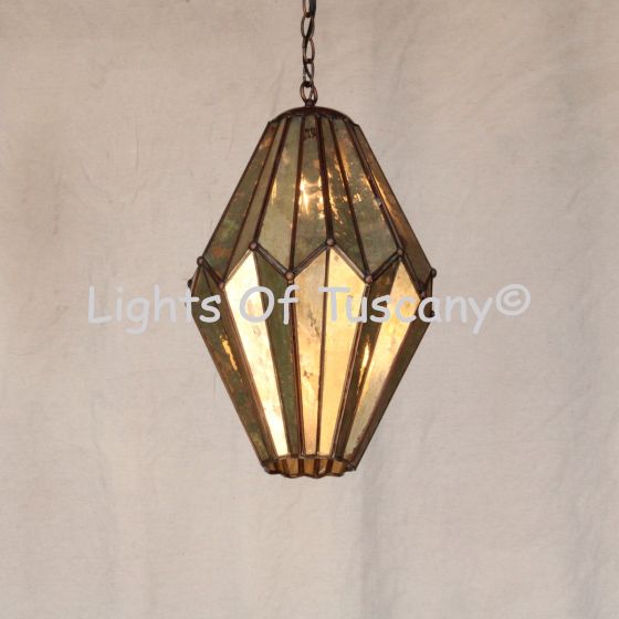 6345-1ATQ Diamond Style Contemporary Pendant 