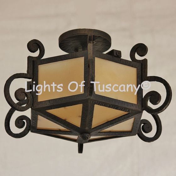 Spanish Style Semi Flush Ceiling light/fixture