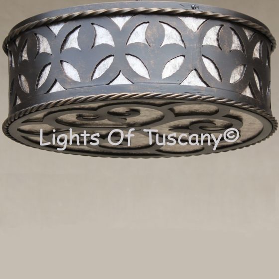 Flush-Hand Forged-Wrought Iron