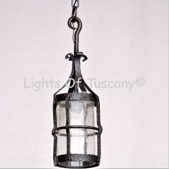 6513-1 Old World Spanish Style Iron Hanging Pendant