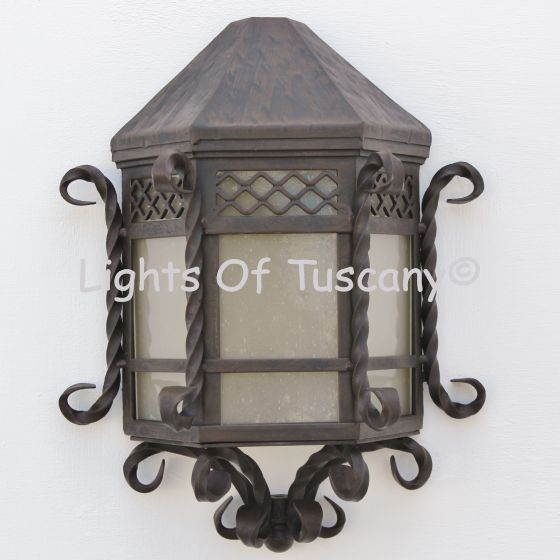 7020-1 Outdoor Spanish Style Iron Pocket 