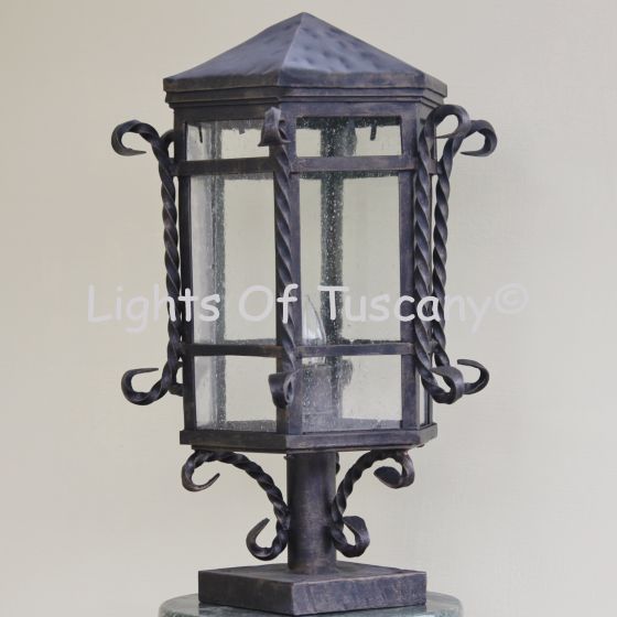 Spanish Revival /Colonial Post Lighting