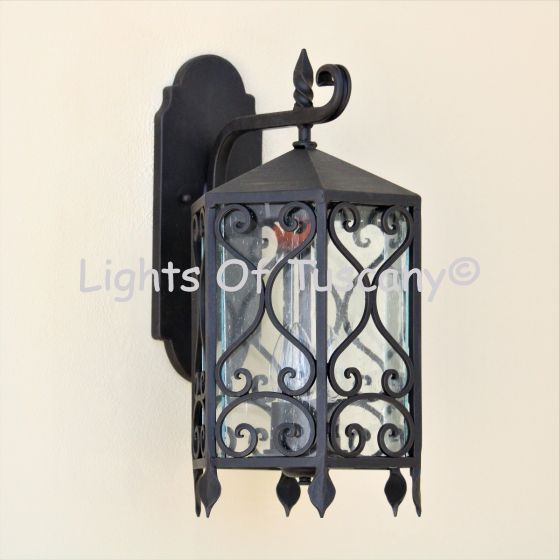 7065-3 Spanish Style Outdoor Wall Lantern