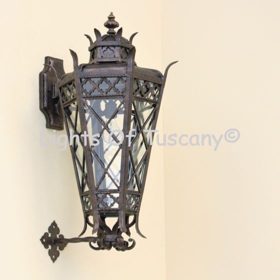 7180-3 Tuscan - Mediterranean Style Outdoor Wall Light